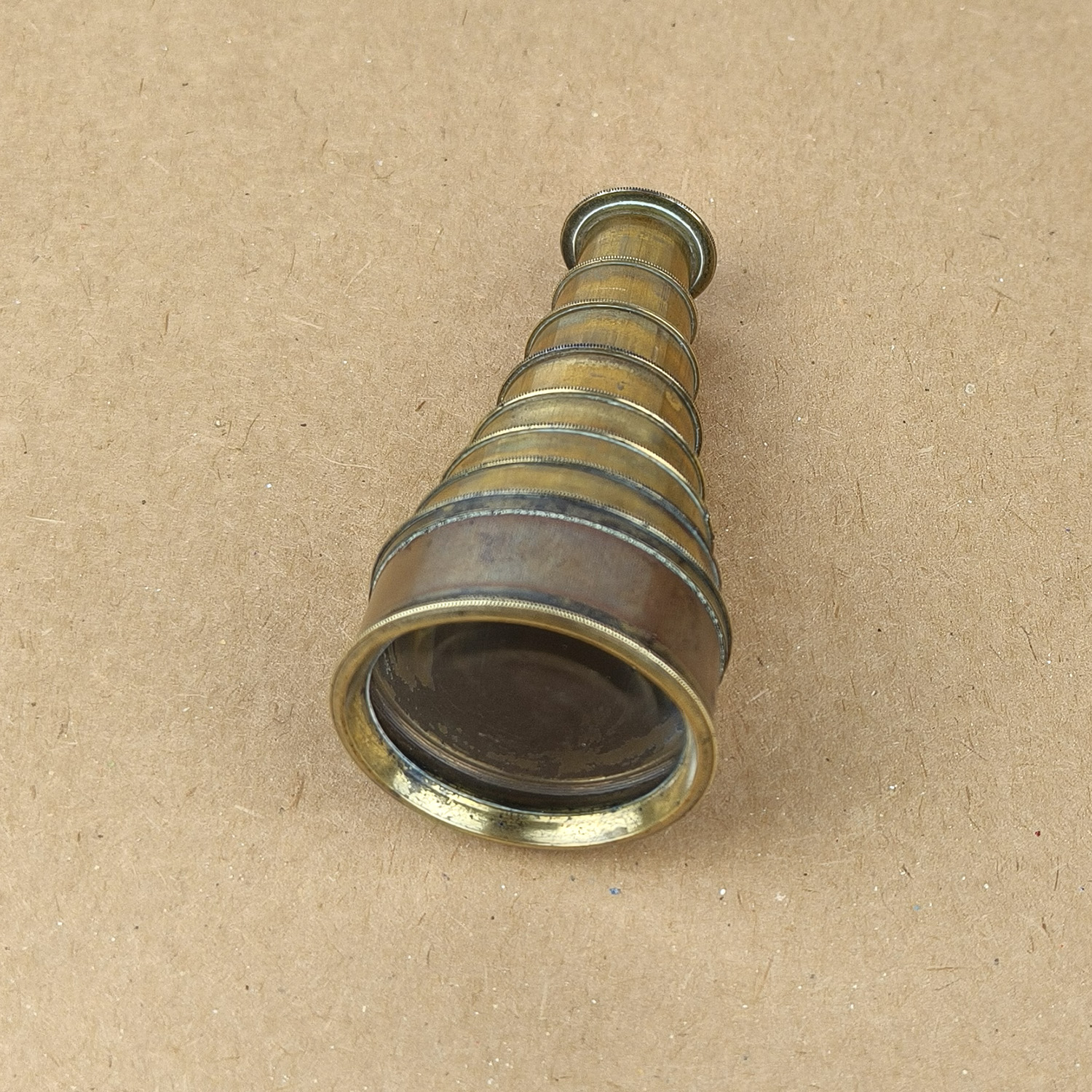 Antique Brass 7-Draw Pocket Telescope