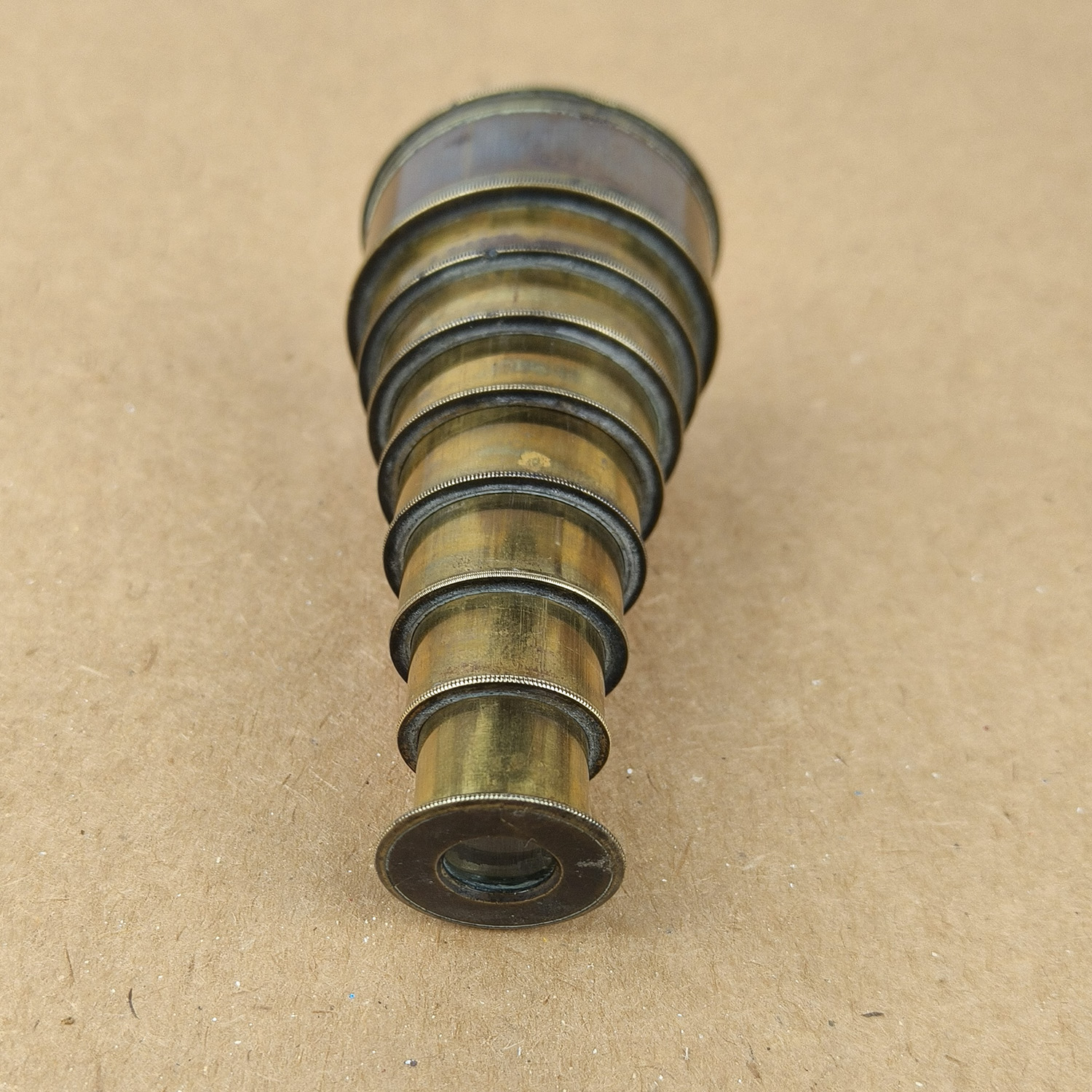 Antique Brass 7-Draw Pocket Telescope