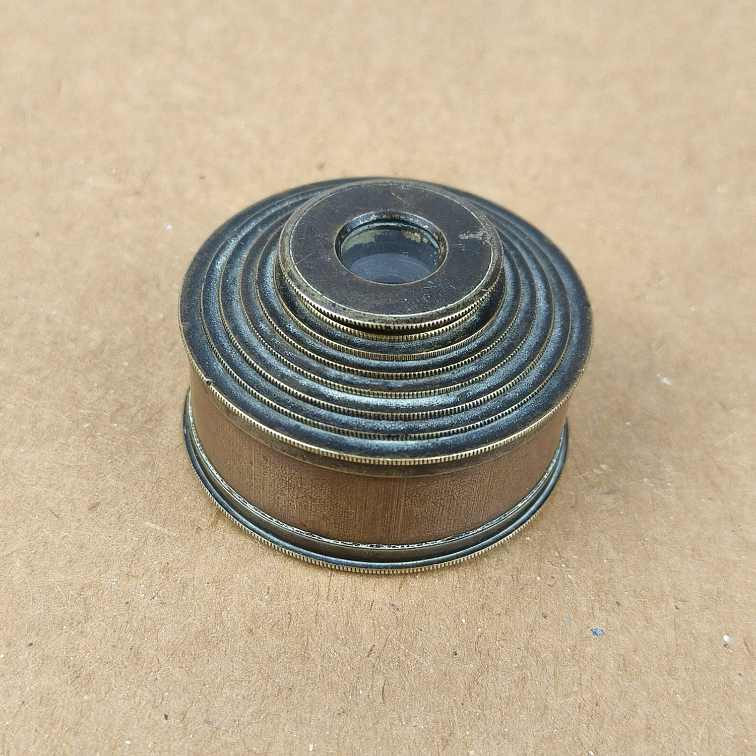 Antique Brass 7-Draw Pocket Telescope