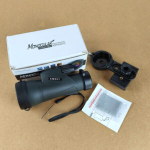 Gosky 12x55 Monocular Telescope with Mobilephone Adapter