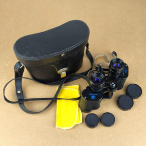 Vintage Panda 8x30 Wide Angle 8.5° Binoculars with Case