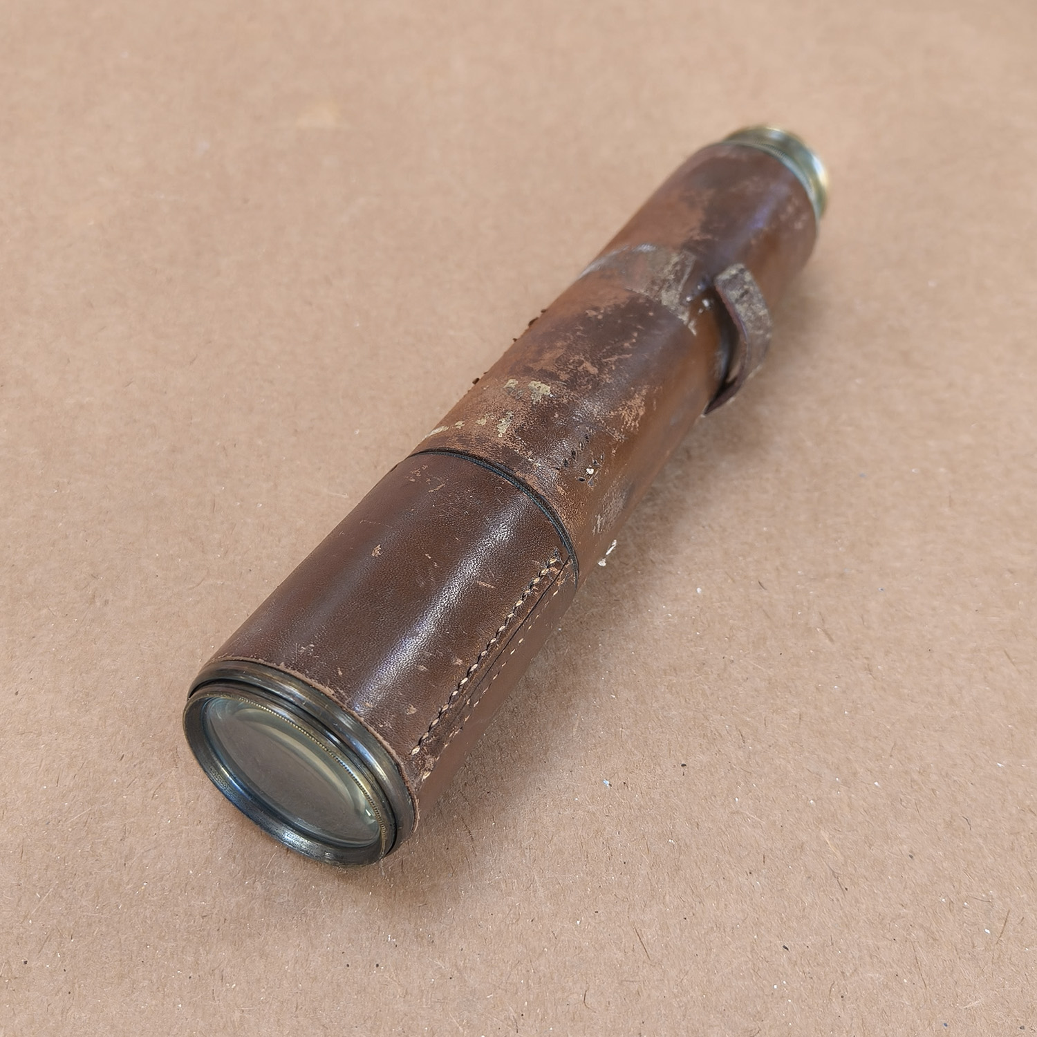 Broadhurst Clarkson London 25× Brass 3-Draw Telescope