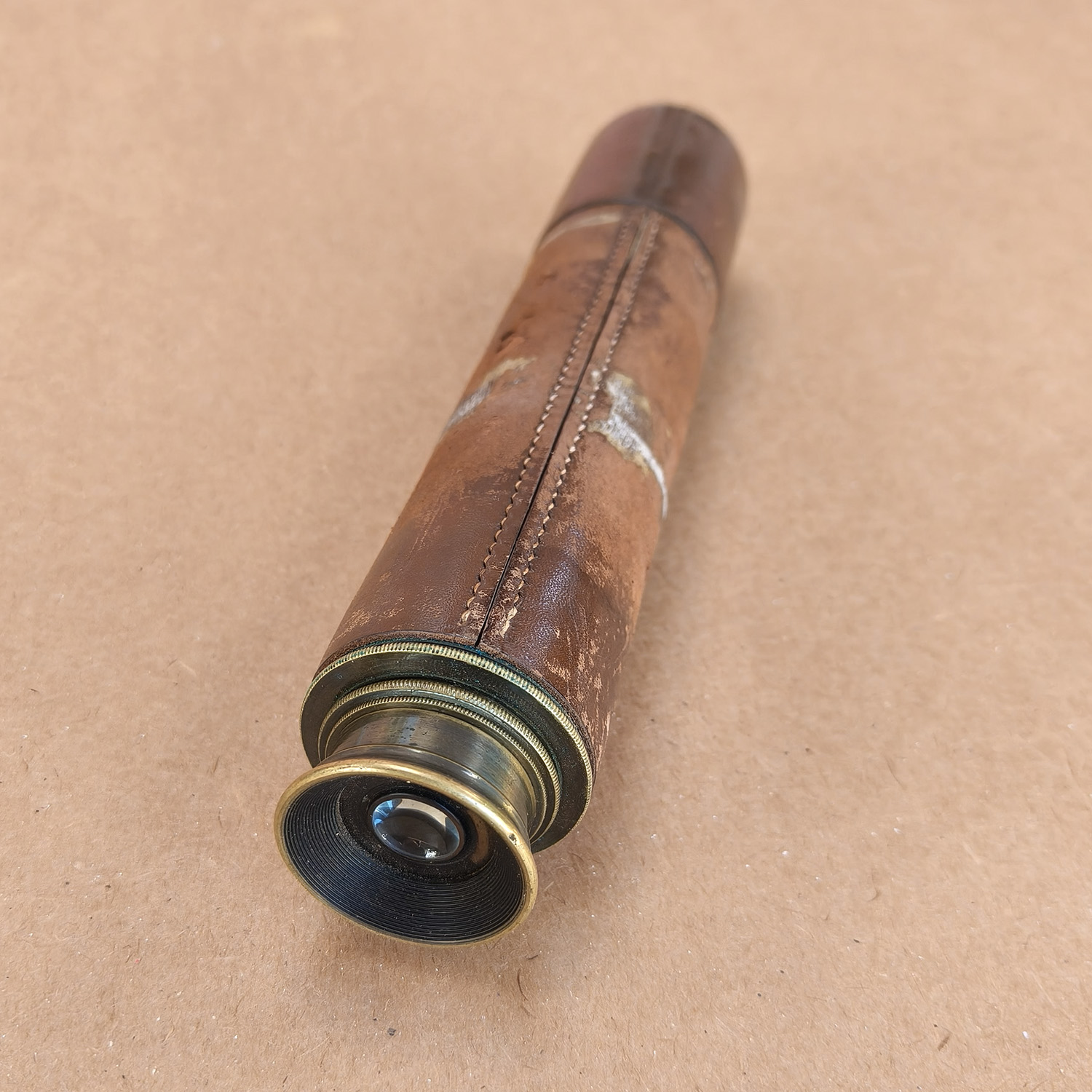 Broadhurst Clarkson London 25× Brass 3-Draw Telescope
