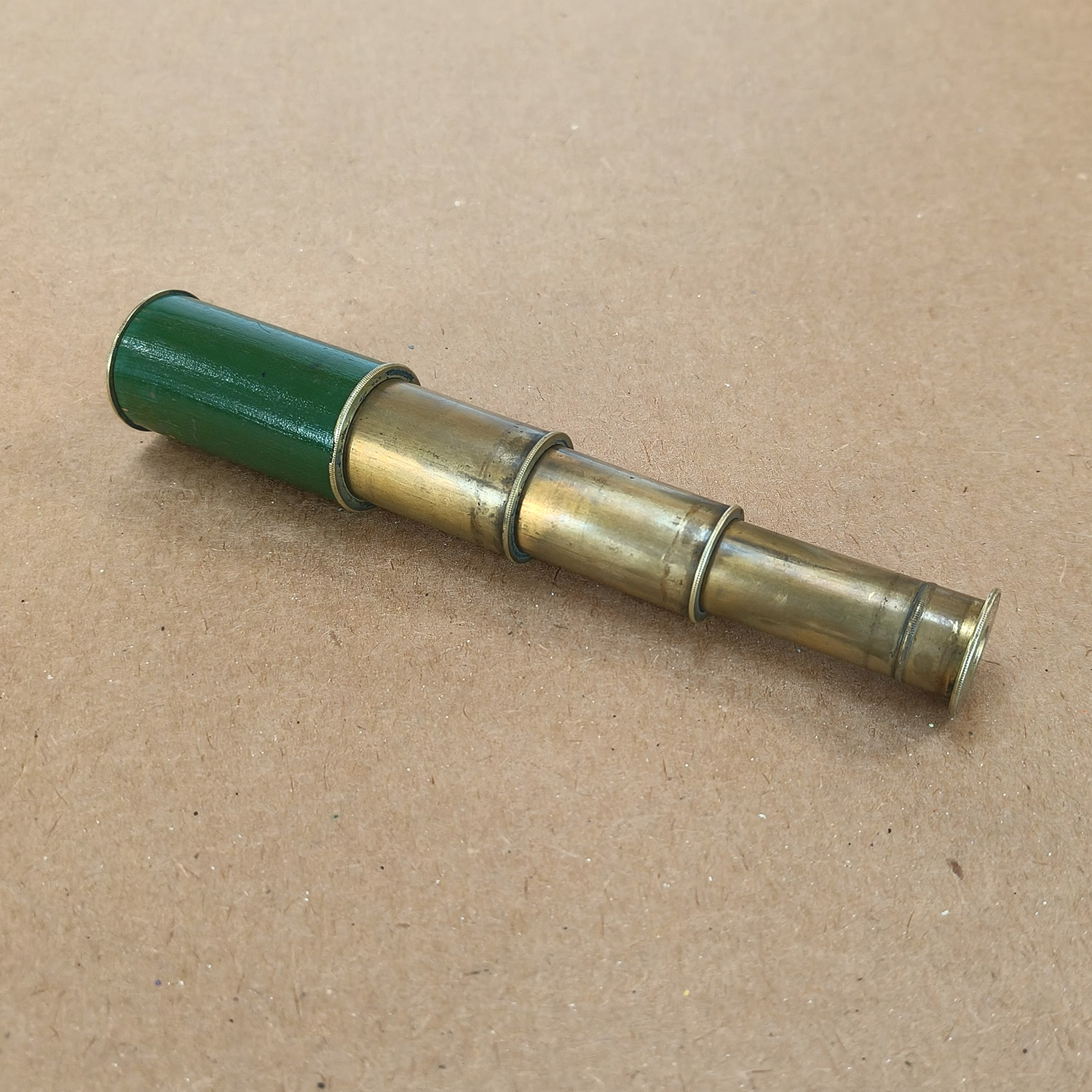 Mini 3-Draw Brass Pocket Telescope