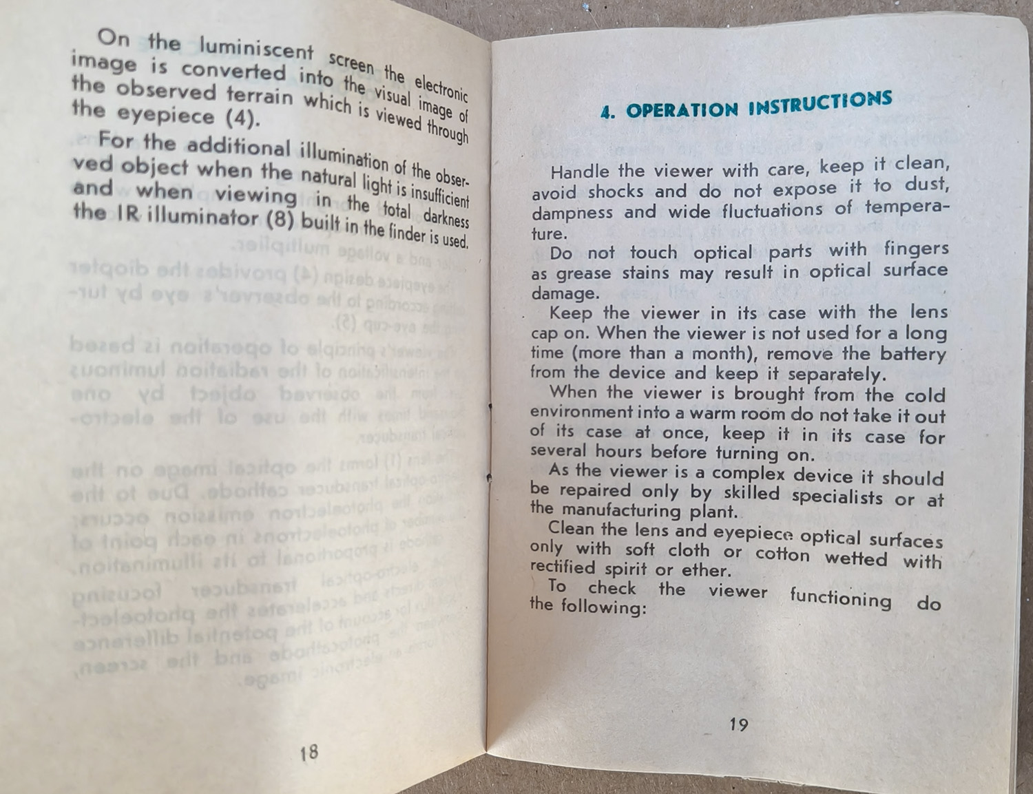 ZENIT NV-ch Night Vision Monocular