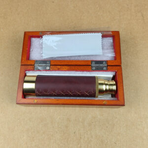 25x30mm 3-Draw Brass Spyglass