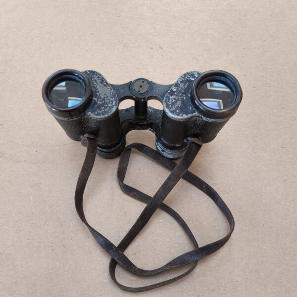Vintage Carl Zeiss Jena Deltrintem 8×30 Binoculars Germany WWII