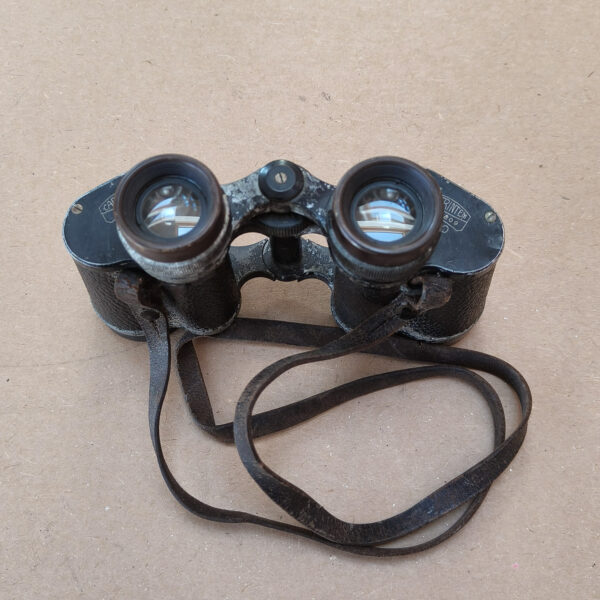 Vintage Carl Zeiss Jena Deltrintem 8×30 Binoculars Germany WWII