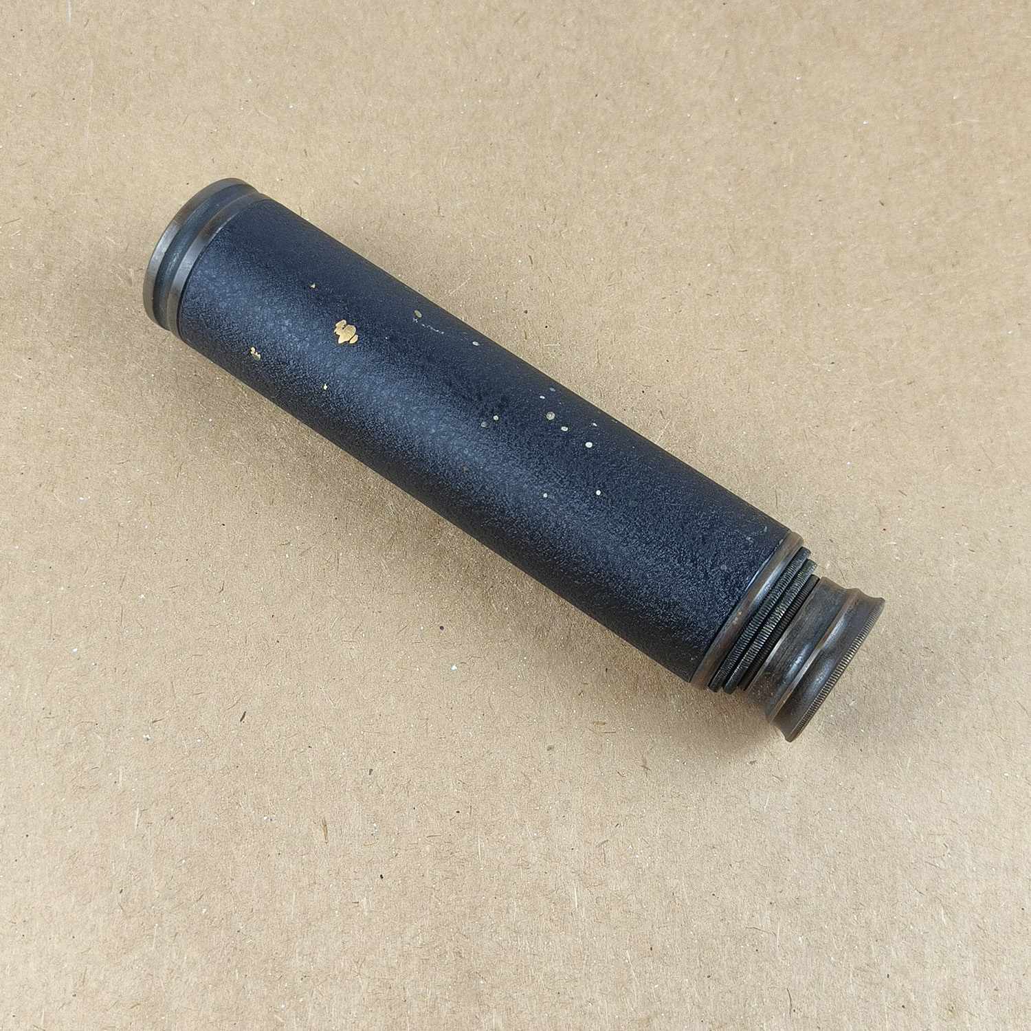 Victorian Brass 3 Draw Telescope Spyglass J.T. Coppock Leeds