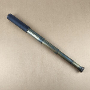 Victorian Brass 3 Draw Telescope Spyglass J.T. Coppock Leeds