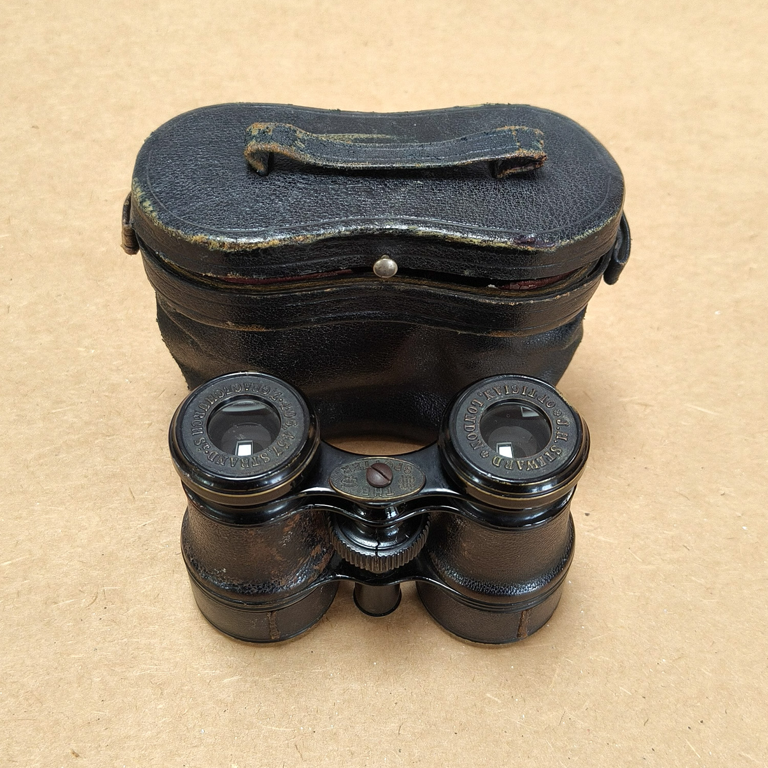 Antique J H Steward London Field Binoculars