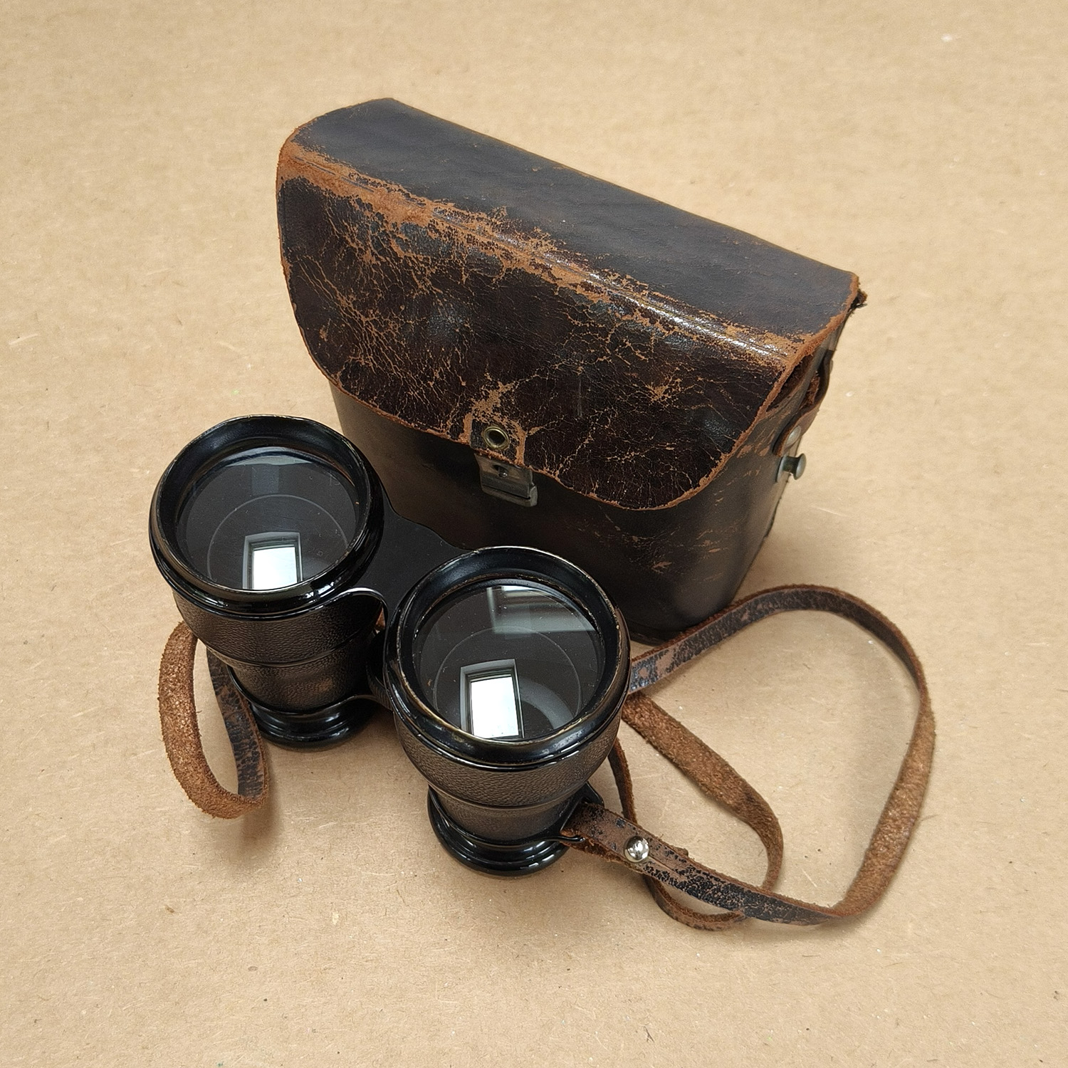 Antique French Marque Iris De Paris Field Binoculars