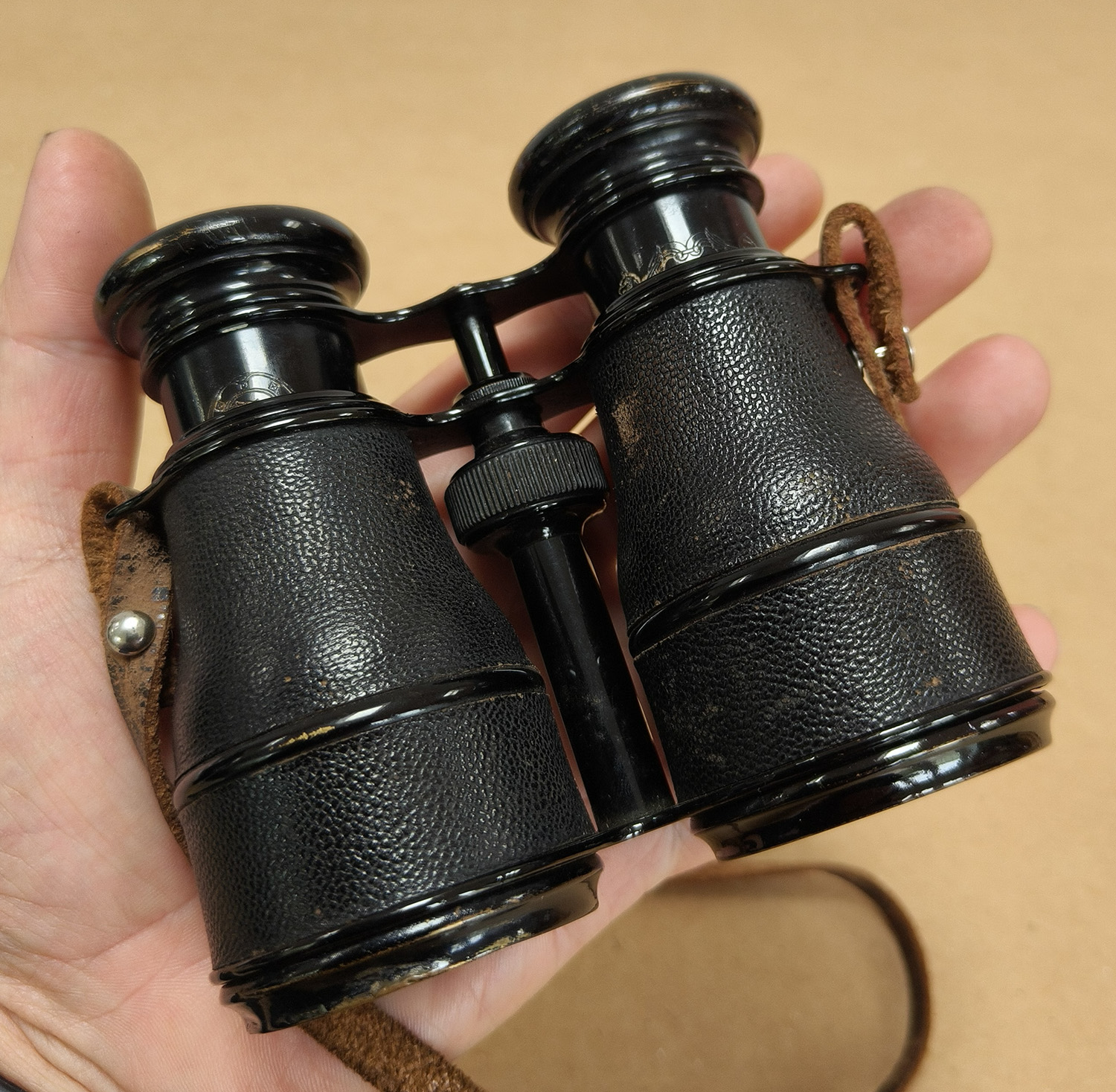 Antique French Marque Iris De Paris Field Binoculars