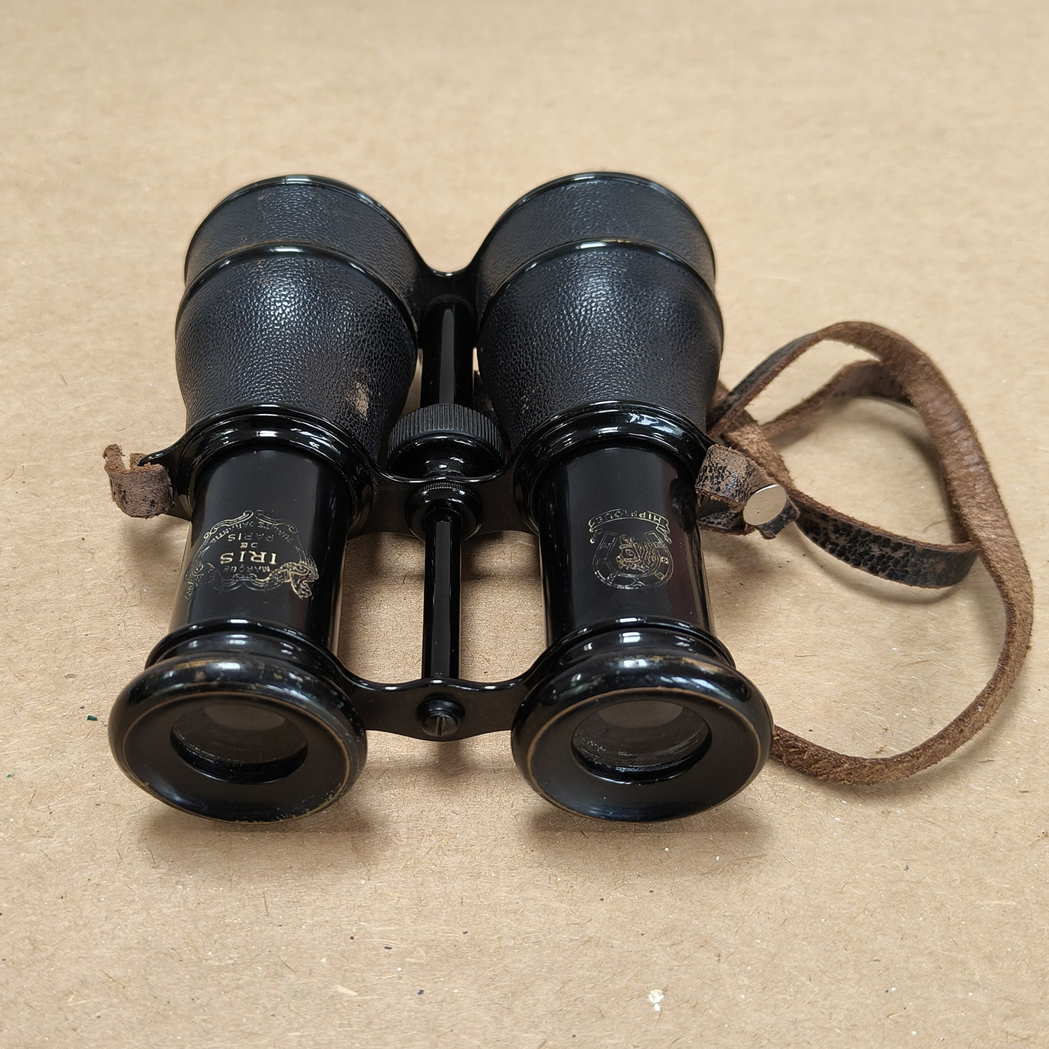 Antique French Marque Iris De Paris Field Binoculars