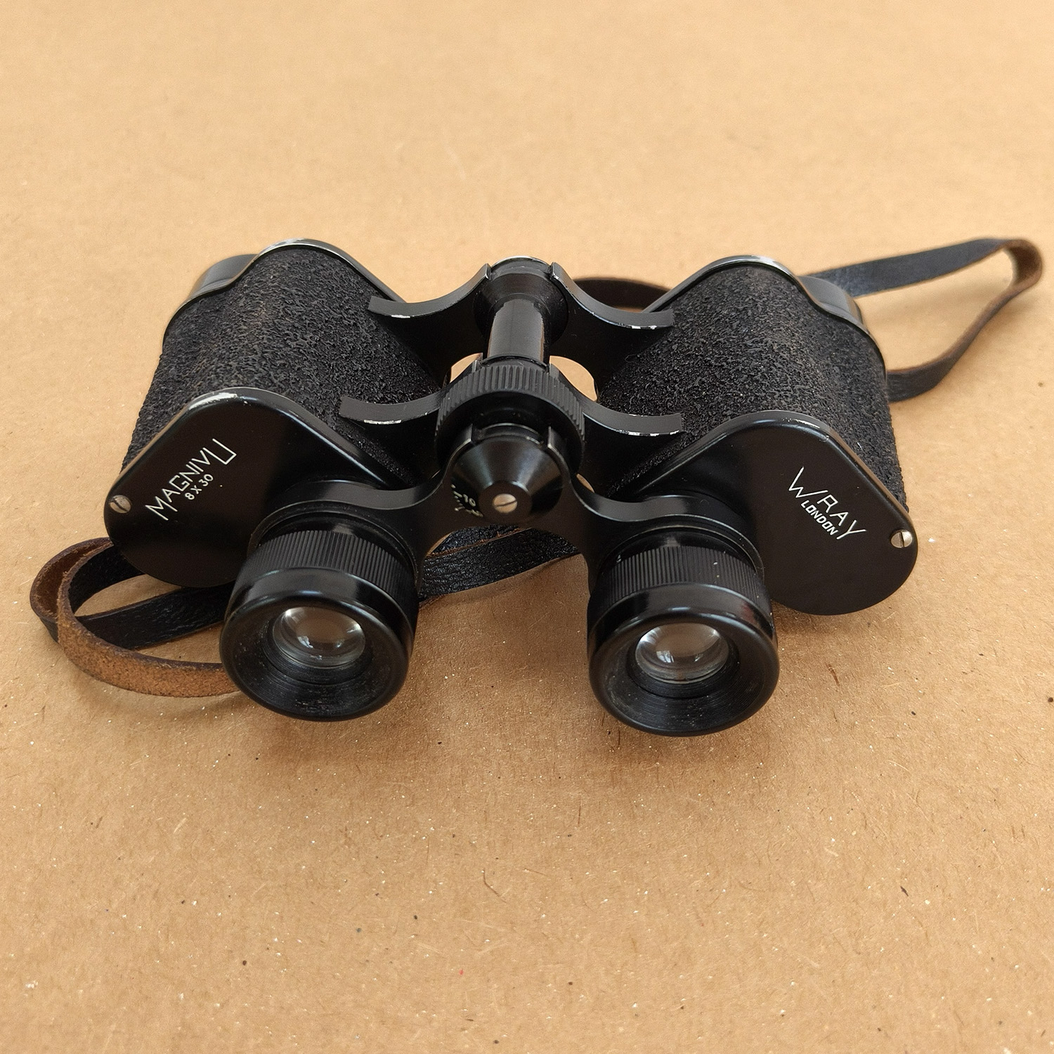 Vintage Wray London Magnivu 8x30 Binoculars