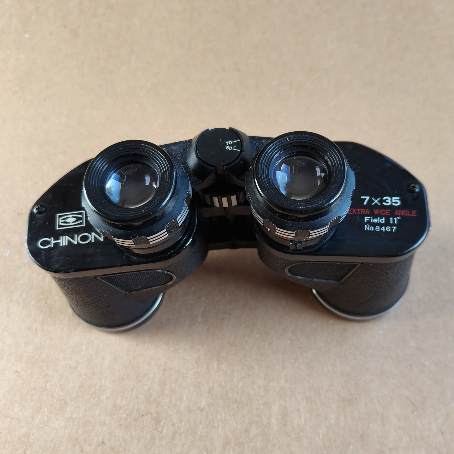 Vintage Chinon 7x35 Extra Wide Angle Field 11° Binoculars
