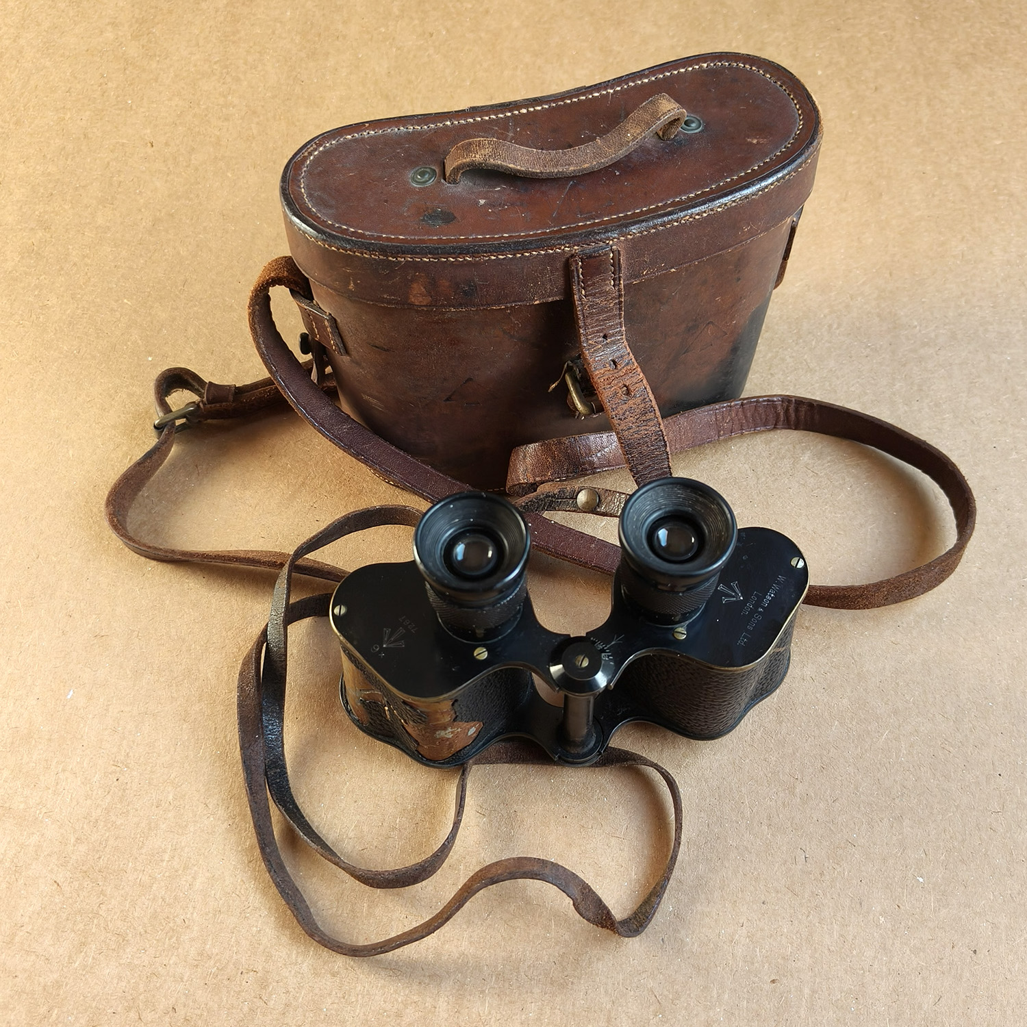 Antique W. Watson & Sons Ltd London x6 Binoculars