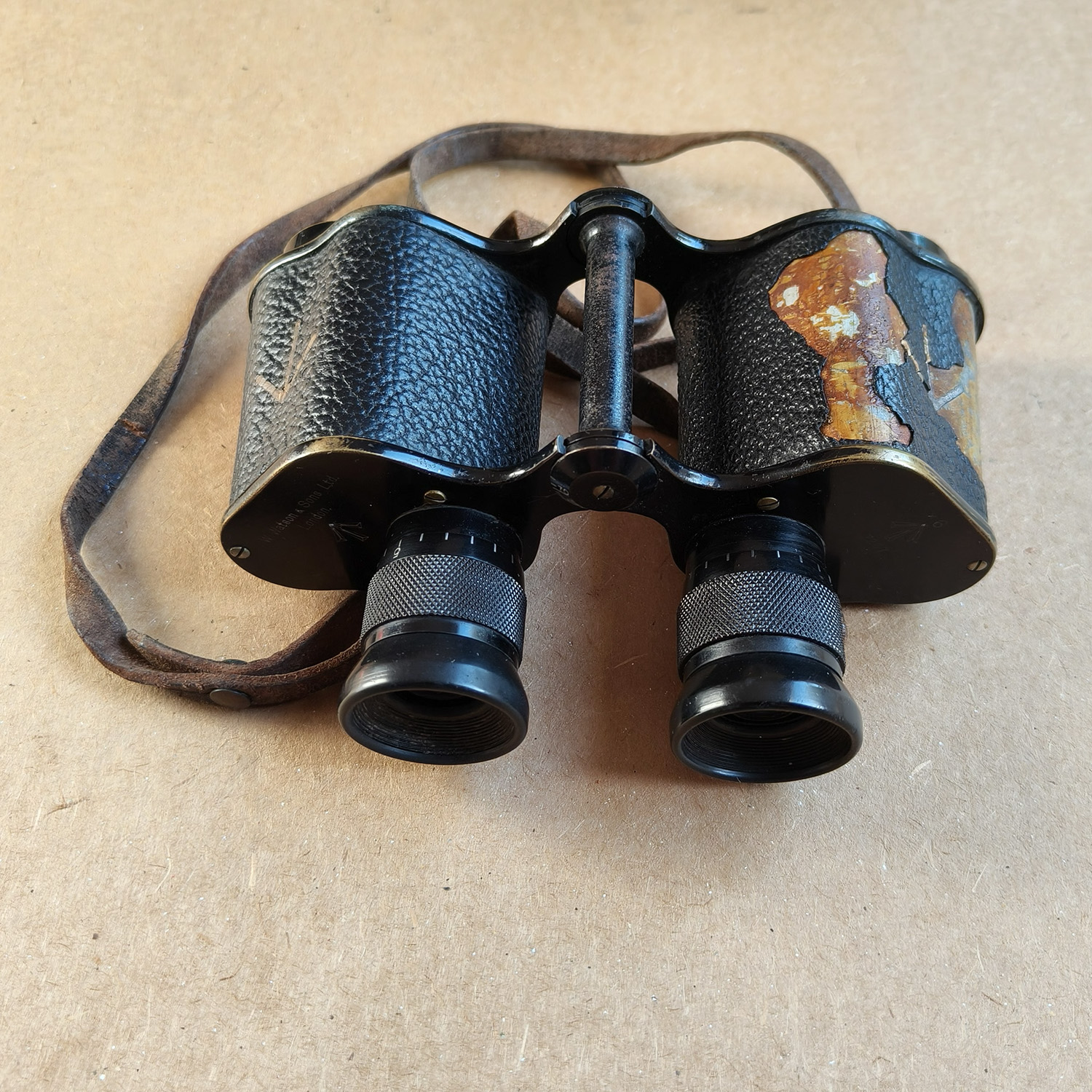 Antique W. Watson & Sons Ltd London x6 Binoculars