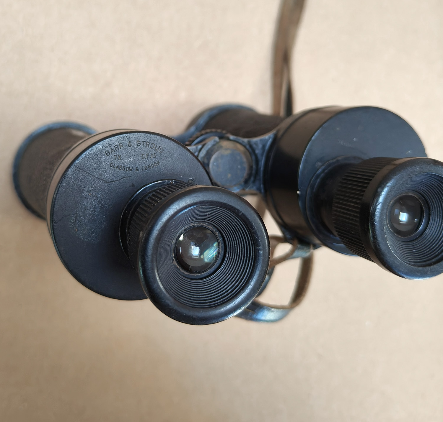 Vintage Barr & Stroud CF15 7x50 Naval Binoculars