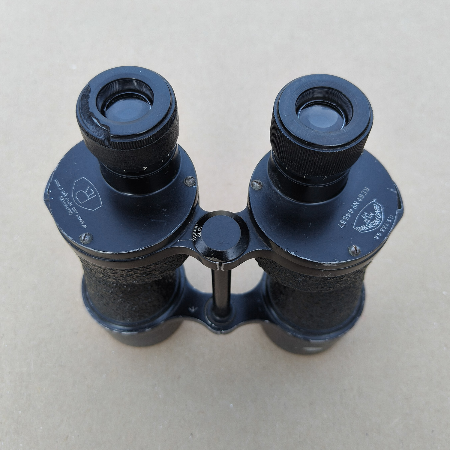 Vintage British Military Bino Prism No.5 Mk IV 7x50 Binoculars