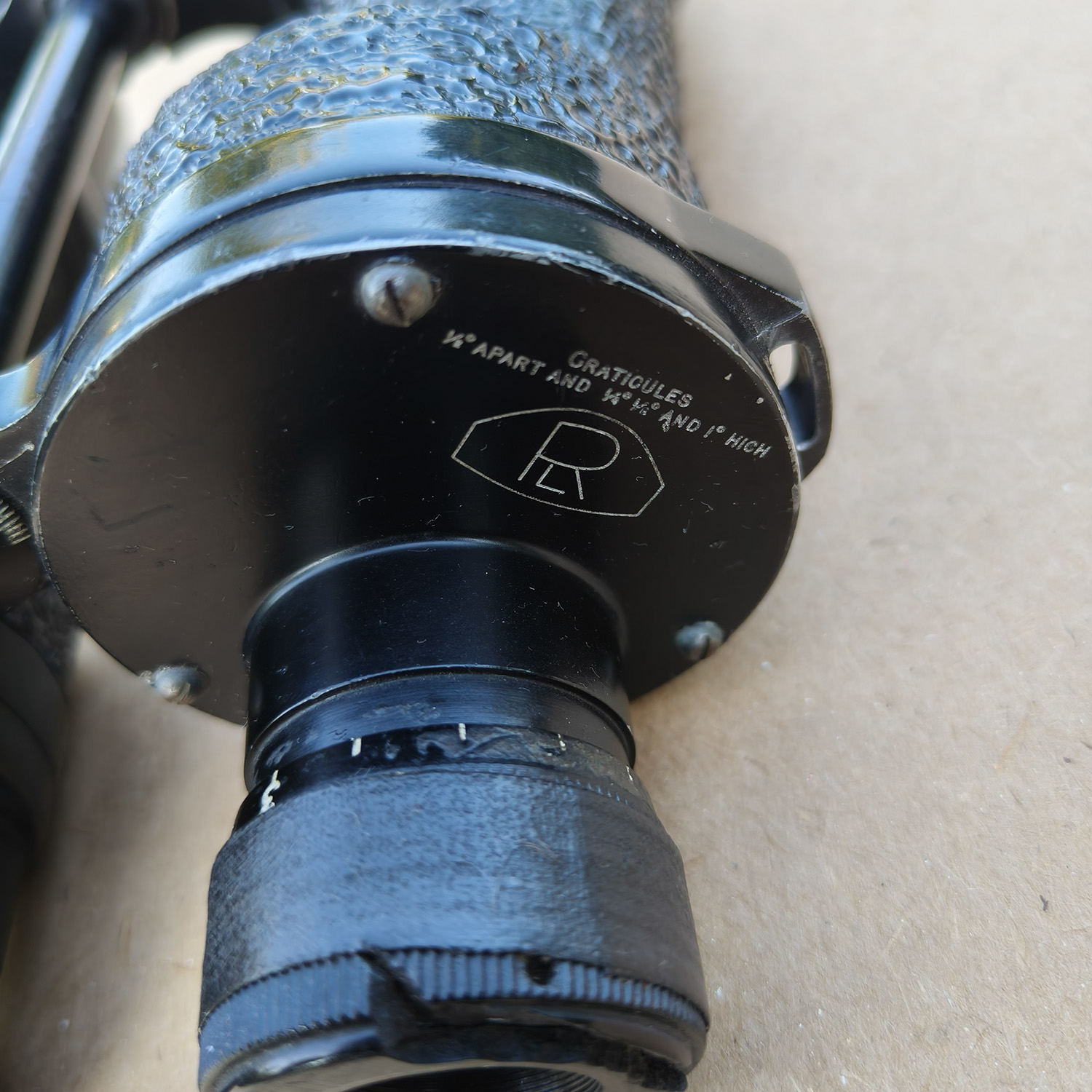 Vintage British Military Bino Prism No.5 Mk IV 7x50 Binoculars