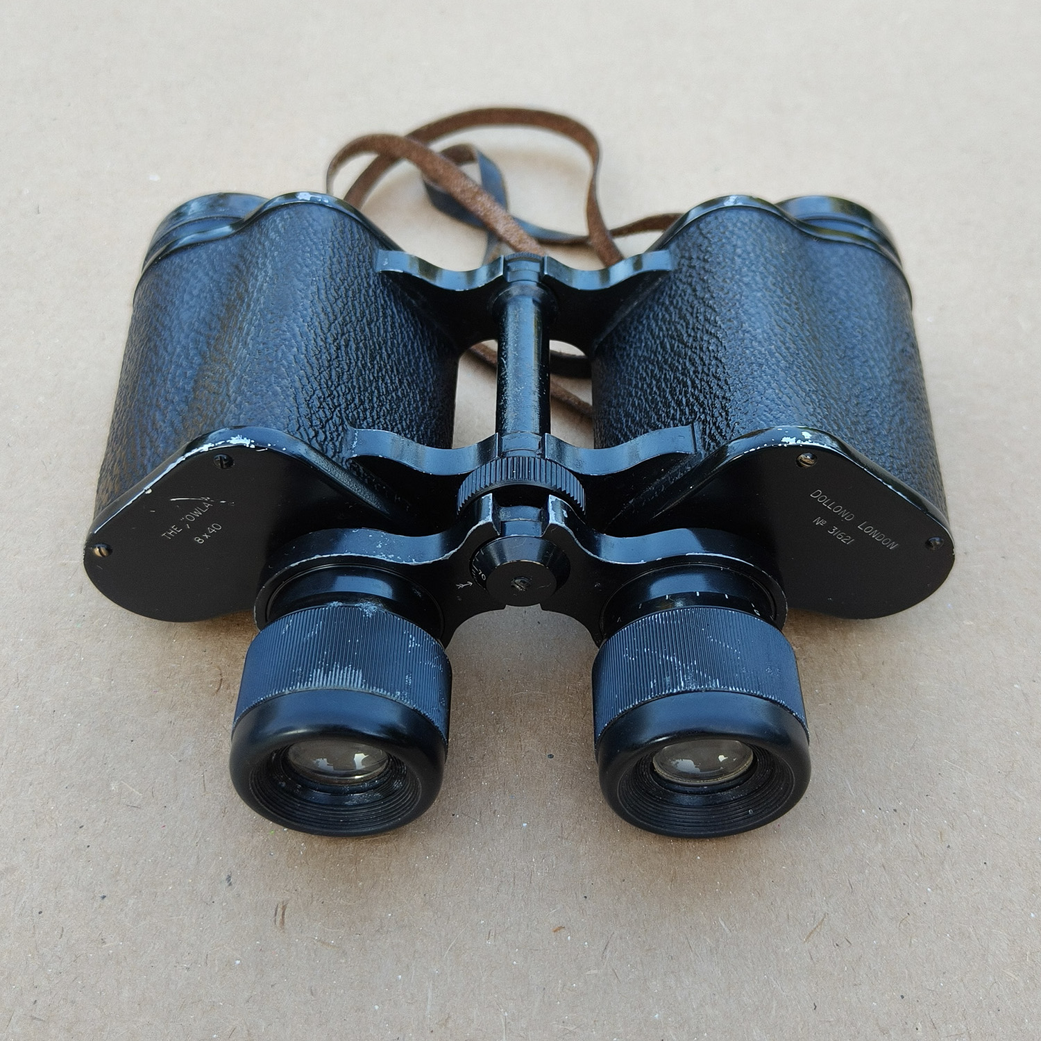 Vintage Dollond London The Owla 8x40 Binoculars