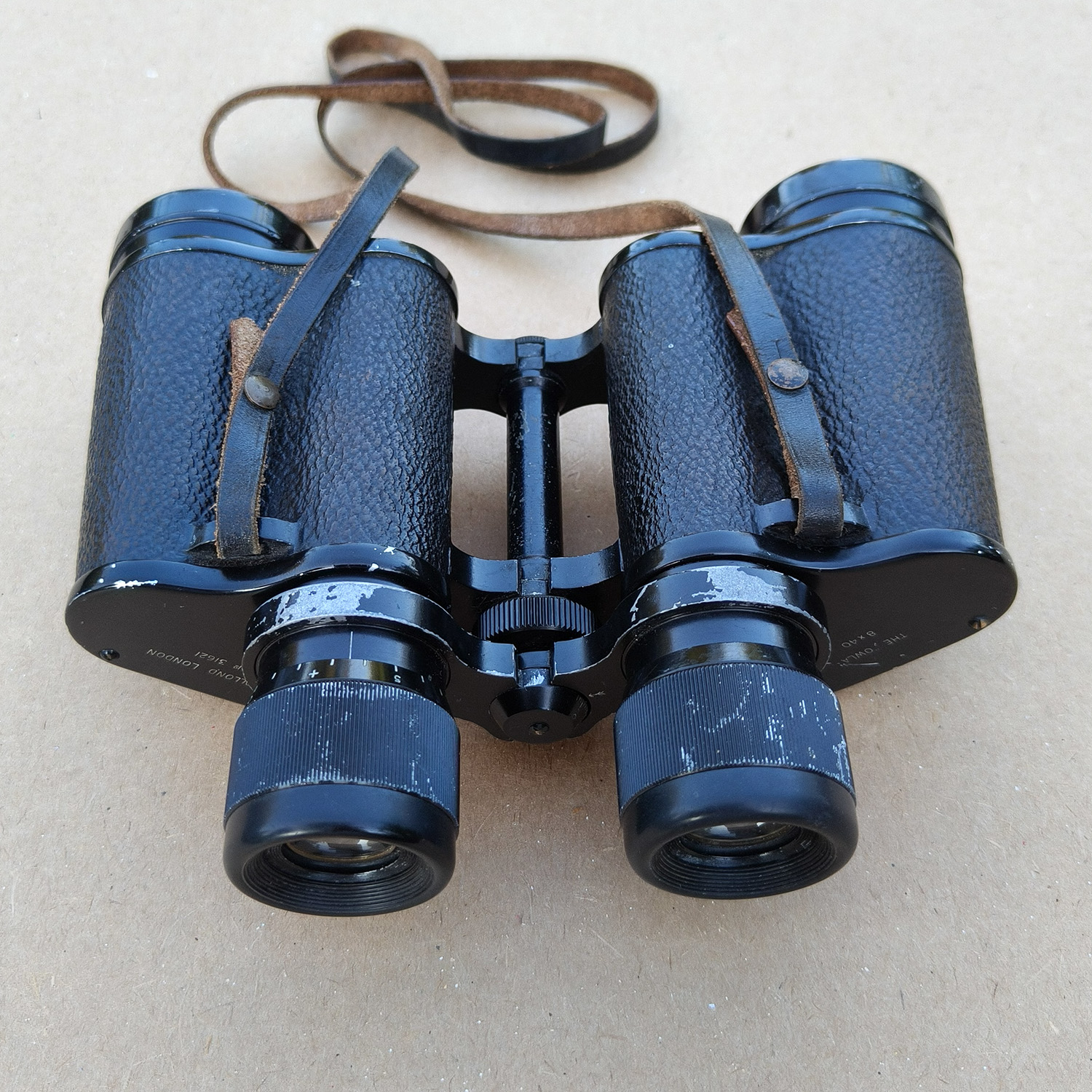 Vintage Dollond London The Owla 8x40 Binoculars