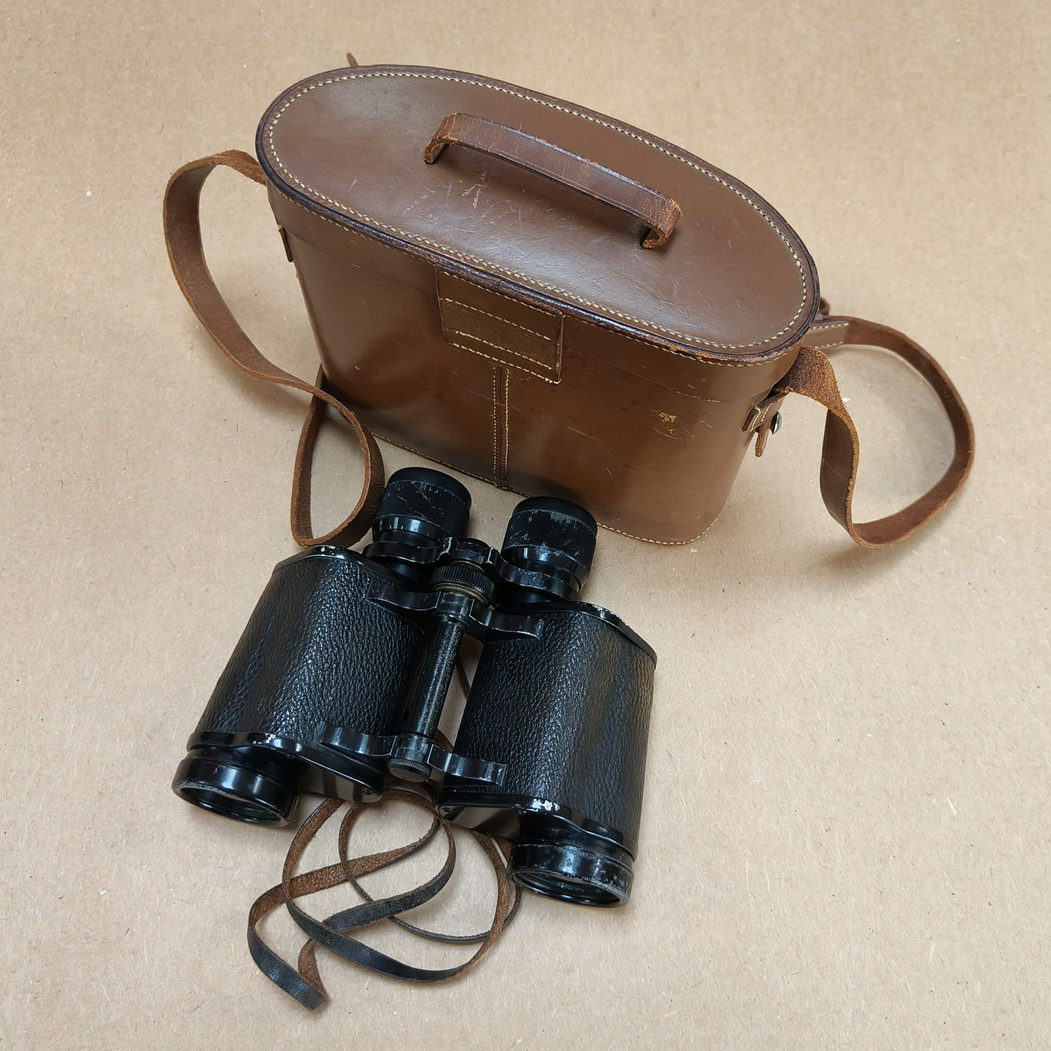 Vintage Dollond London The Owla 8x40 Binoculars