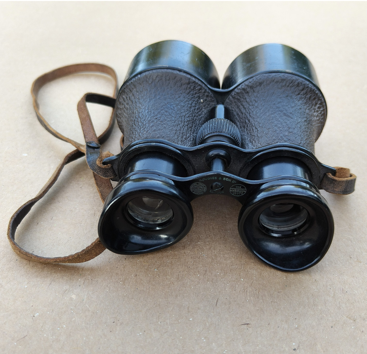 Antique H. Hughes & Son Ltd Husun Binoculars