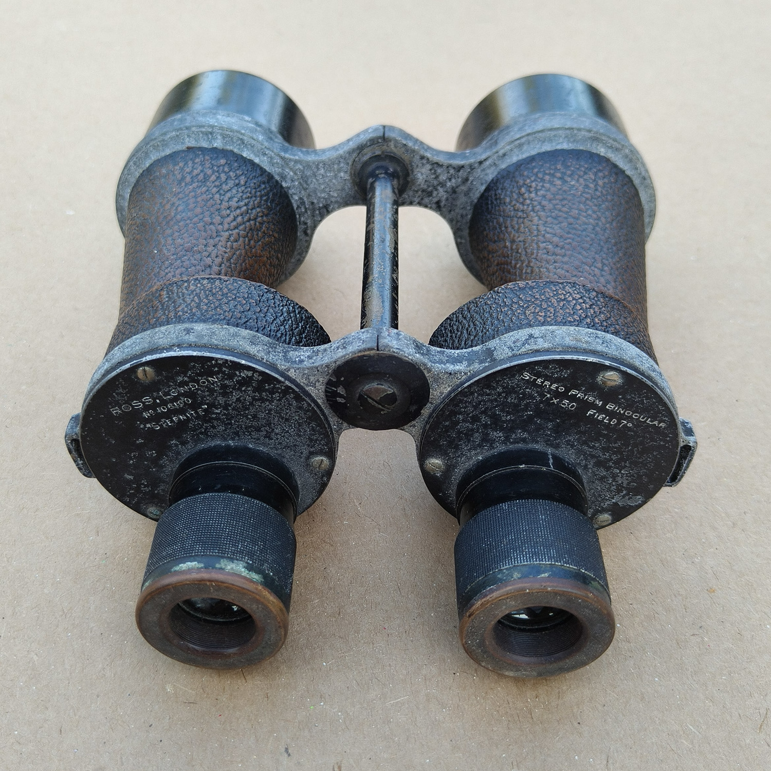 Vintage Ross London Stepnite 7x50 Binoculars