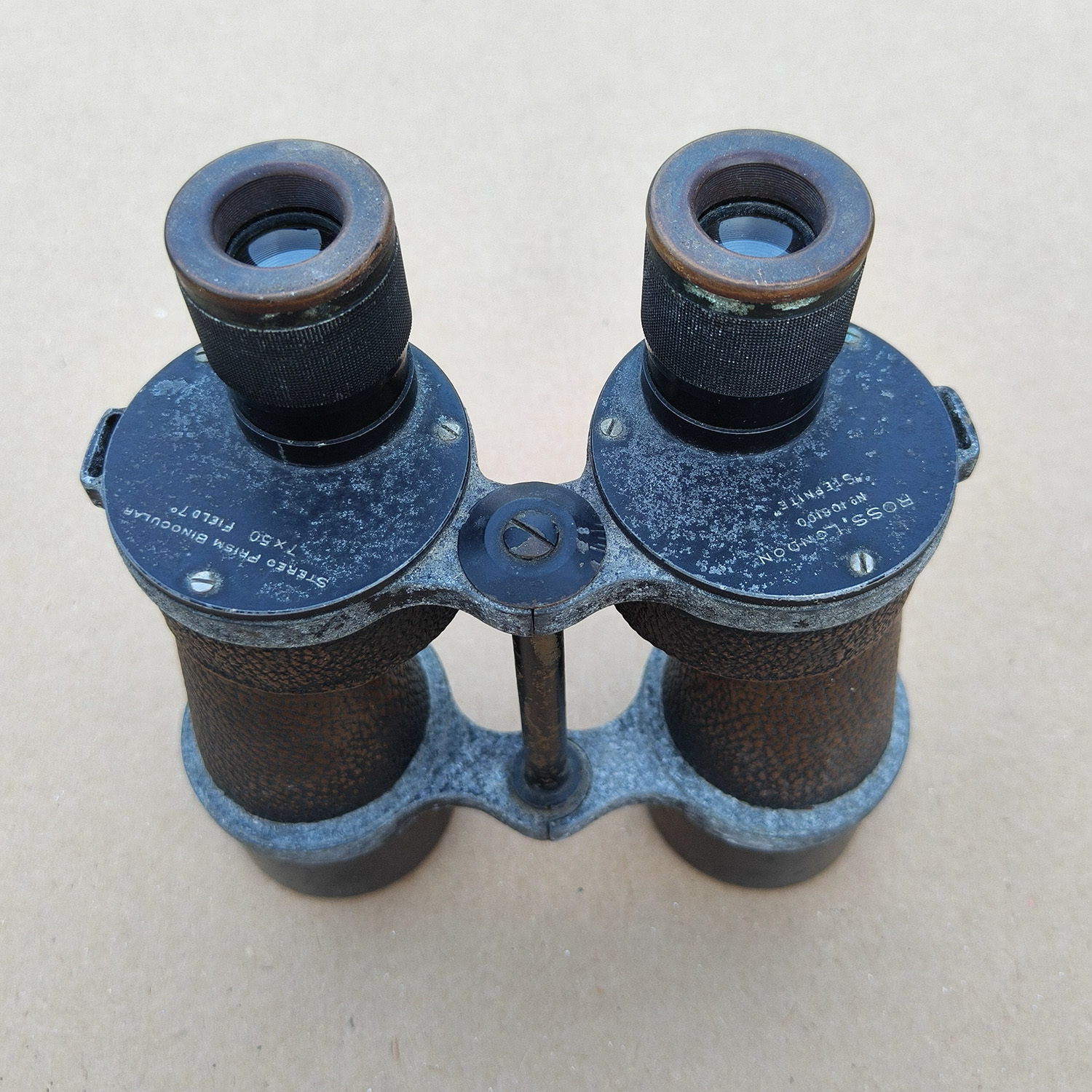 Vintage Ross London Stepnite 7x50 Binoculars