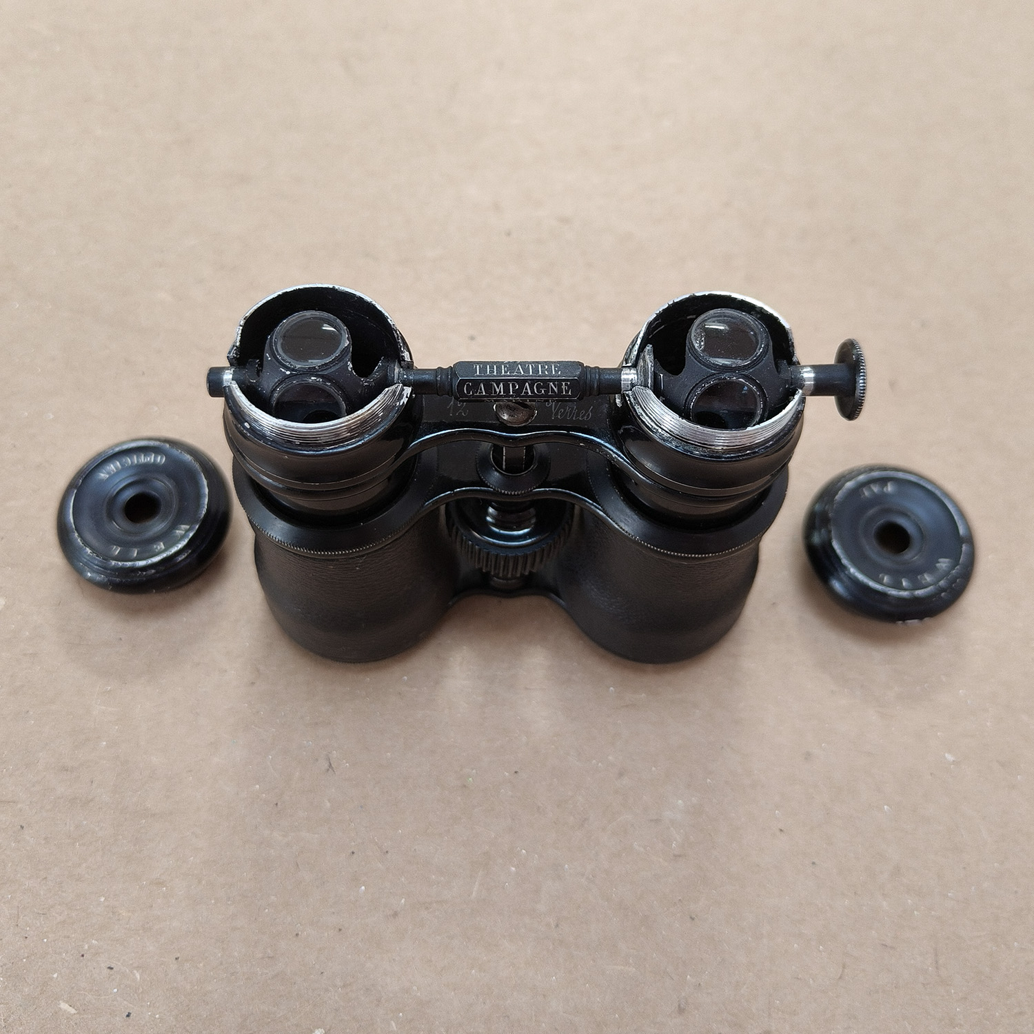Antique French WEIL PAU 12 Verres Binoculars