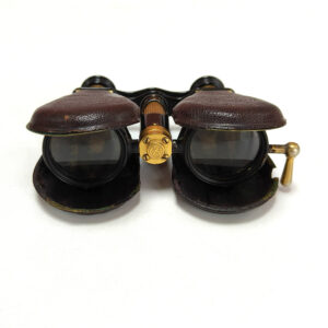 Lemaire Fabt Paris French Leather Brass Binoculars