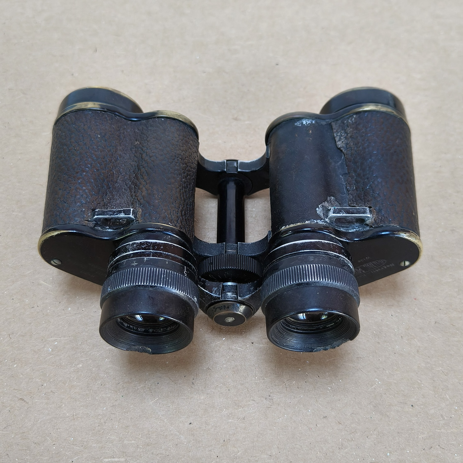 Vintage Negretti & Zambra Kershaw 8x30 Wide Angle Binoculars