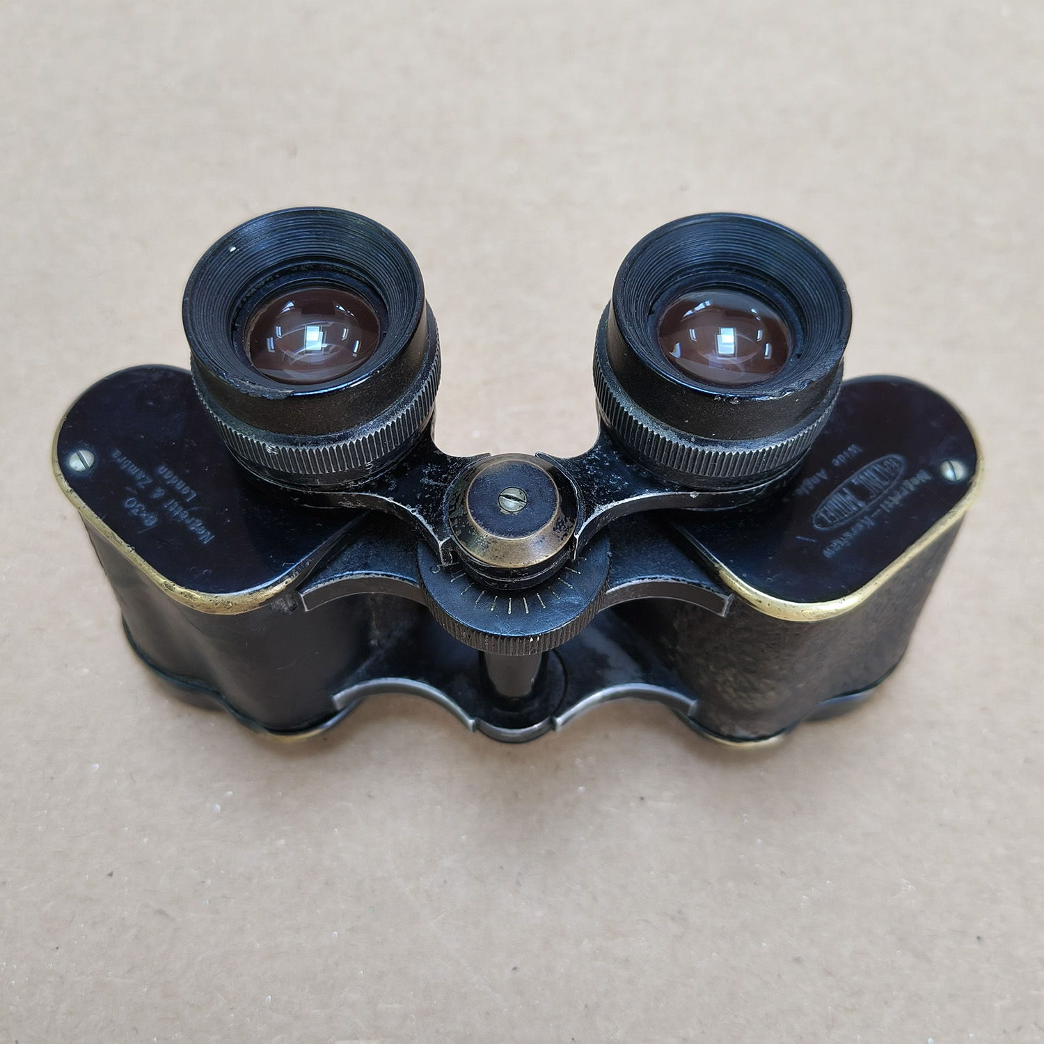 Vintage Negretti & Zambra Kershaw 8x30 Wide Angle Binoculars