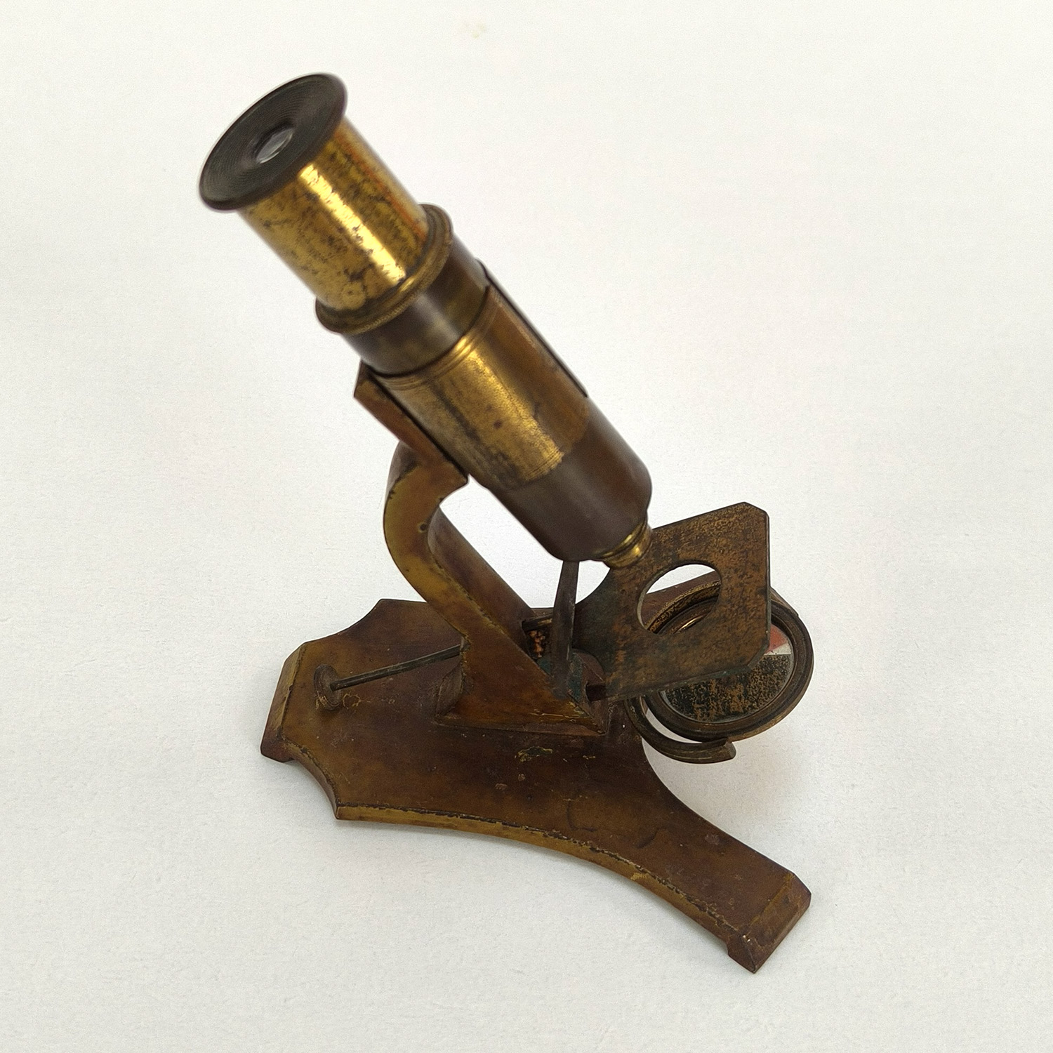 Victorian Brass Student Microscope
