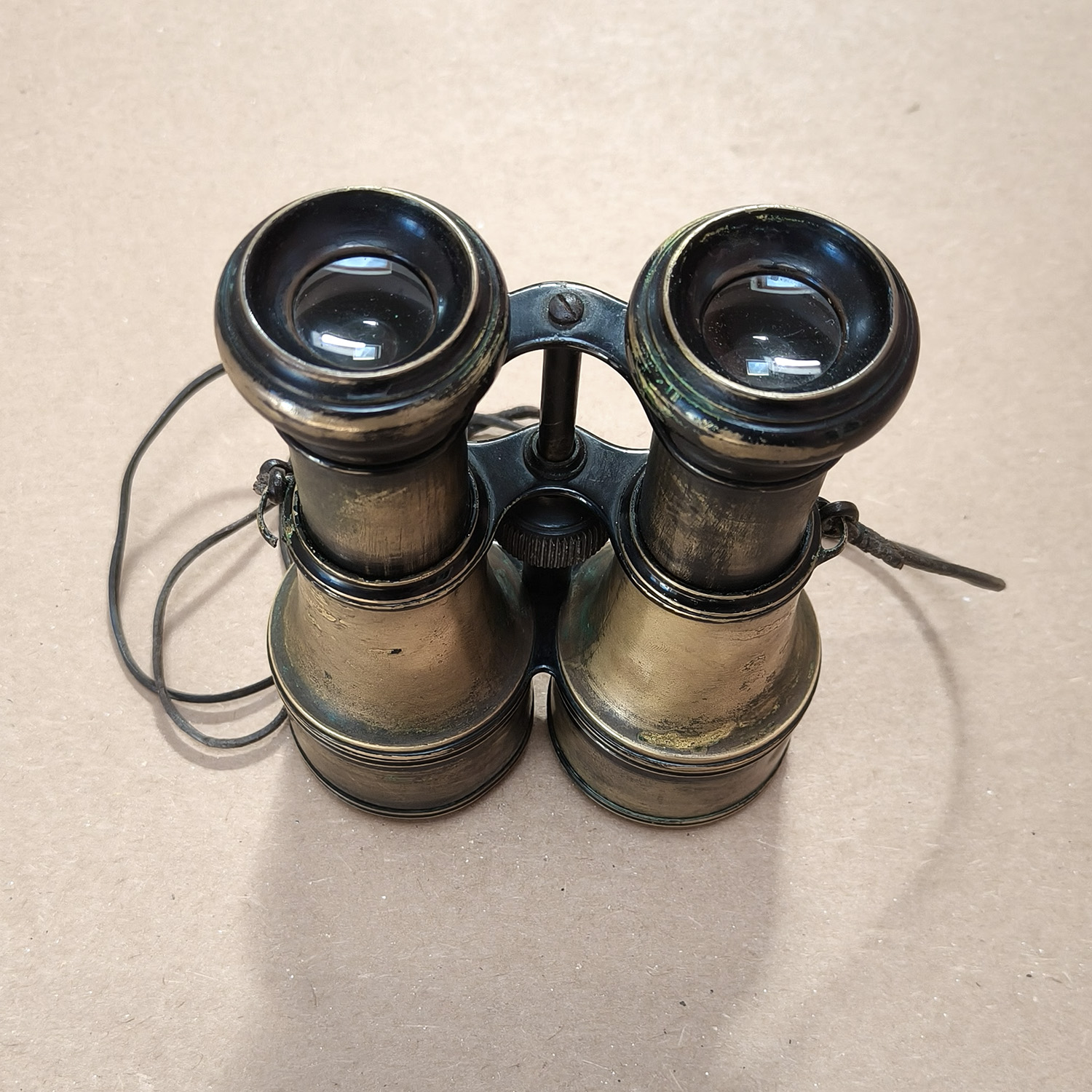 Antique Brass Opera Field Glasses Binoculars