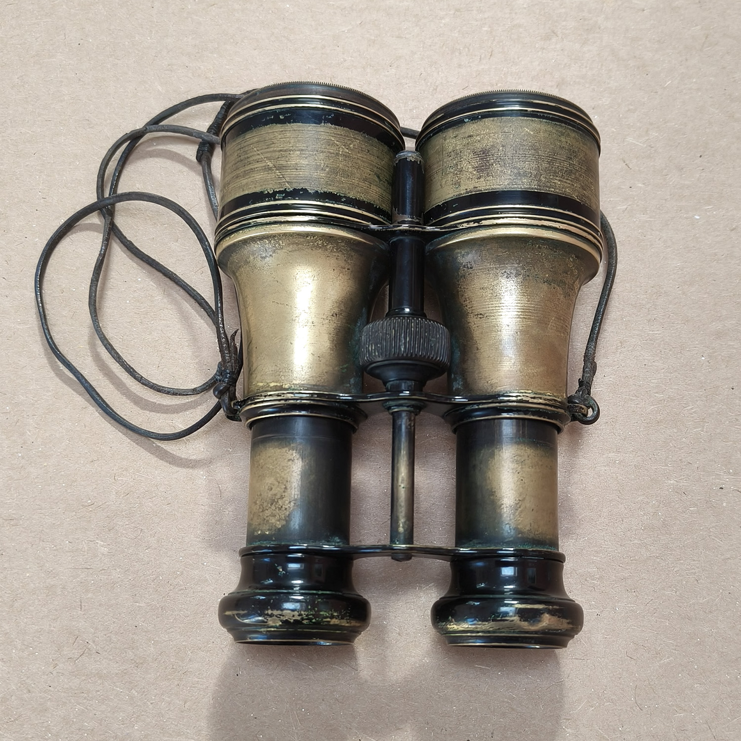 Antique Brass Opera Field Glasses Binoculars