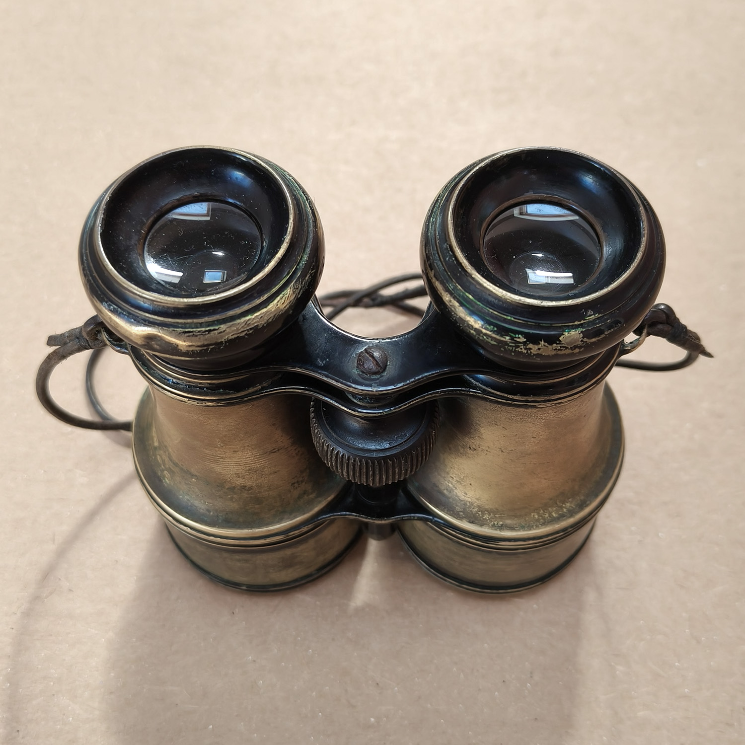Antique Brass Opera Field Glasses Binoculars