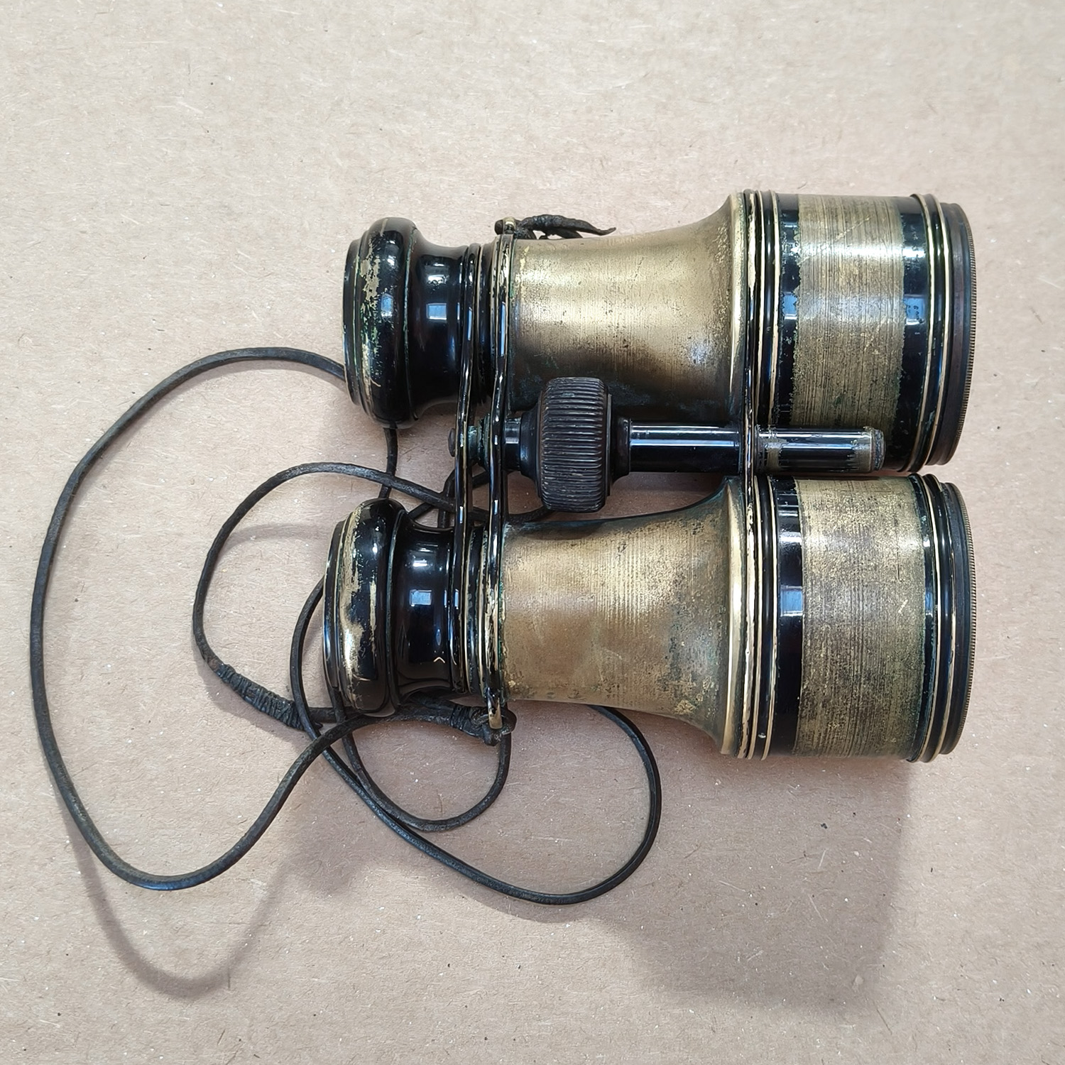 Antique Brass Opera Field Glasses Binoculars