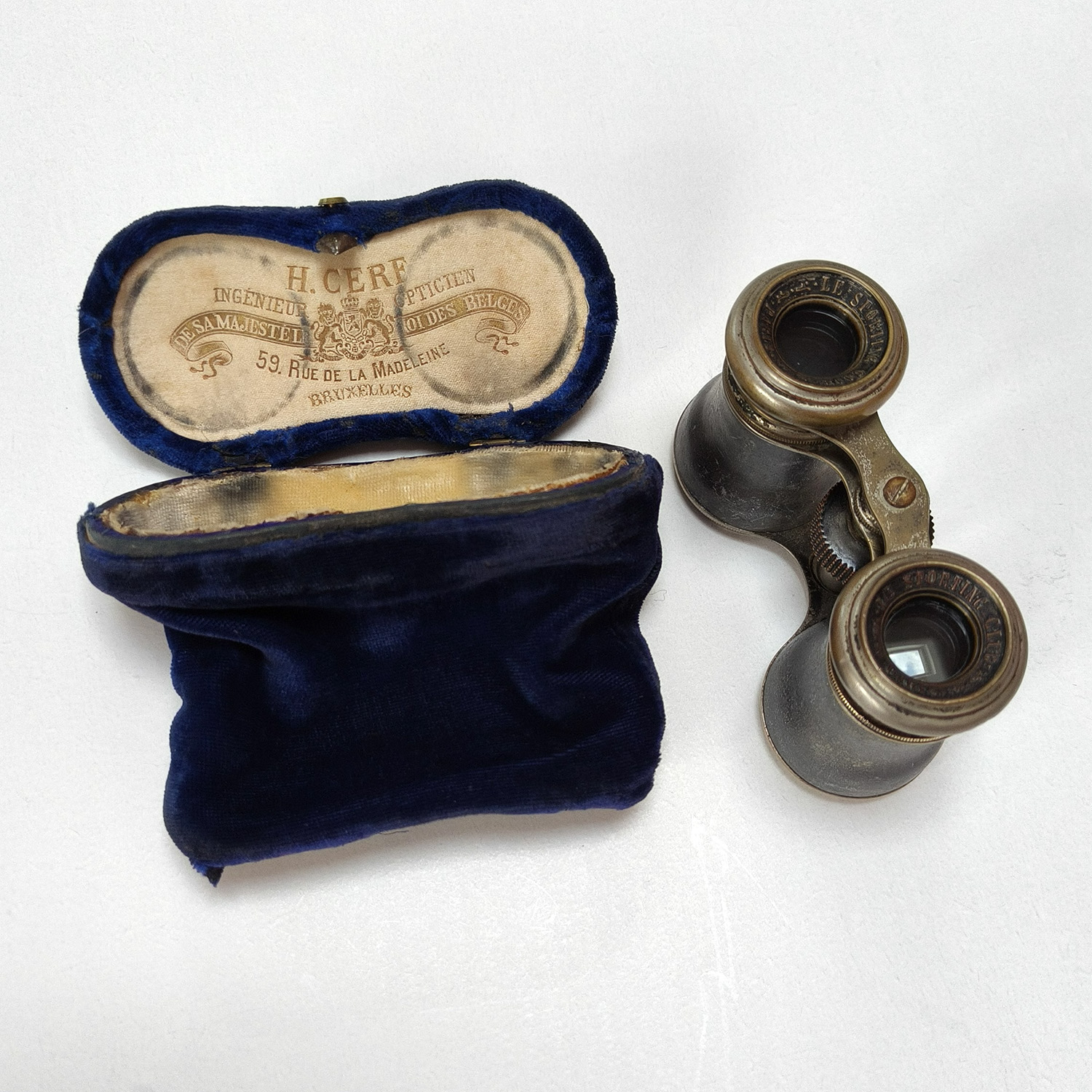 Antique Le Sporting Club Paris Opera Glasses Binoculars