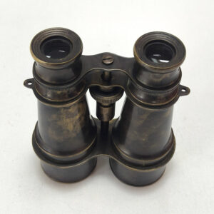Antique Victorian Brass Field Glasses Binoculars