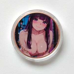 40x3mm Novelty Fantasy Fairy Copper Coin Token 1oz .999 Fine Copper Adult Art