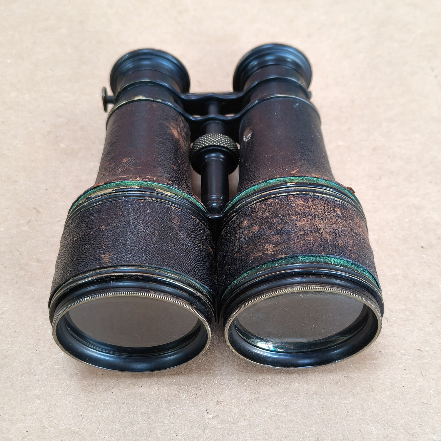 Antique c1900 Theatre Field Marine Triple Optic Binoculars