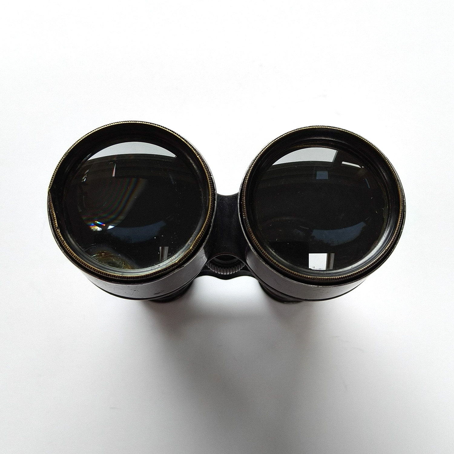 Antique Dollond London 5x Army Glass Binoculars