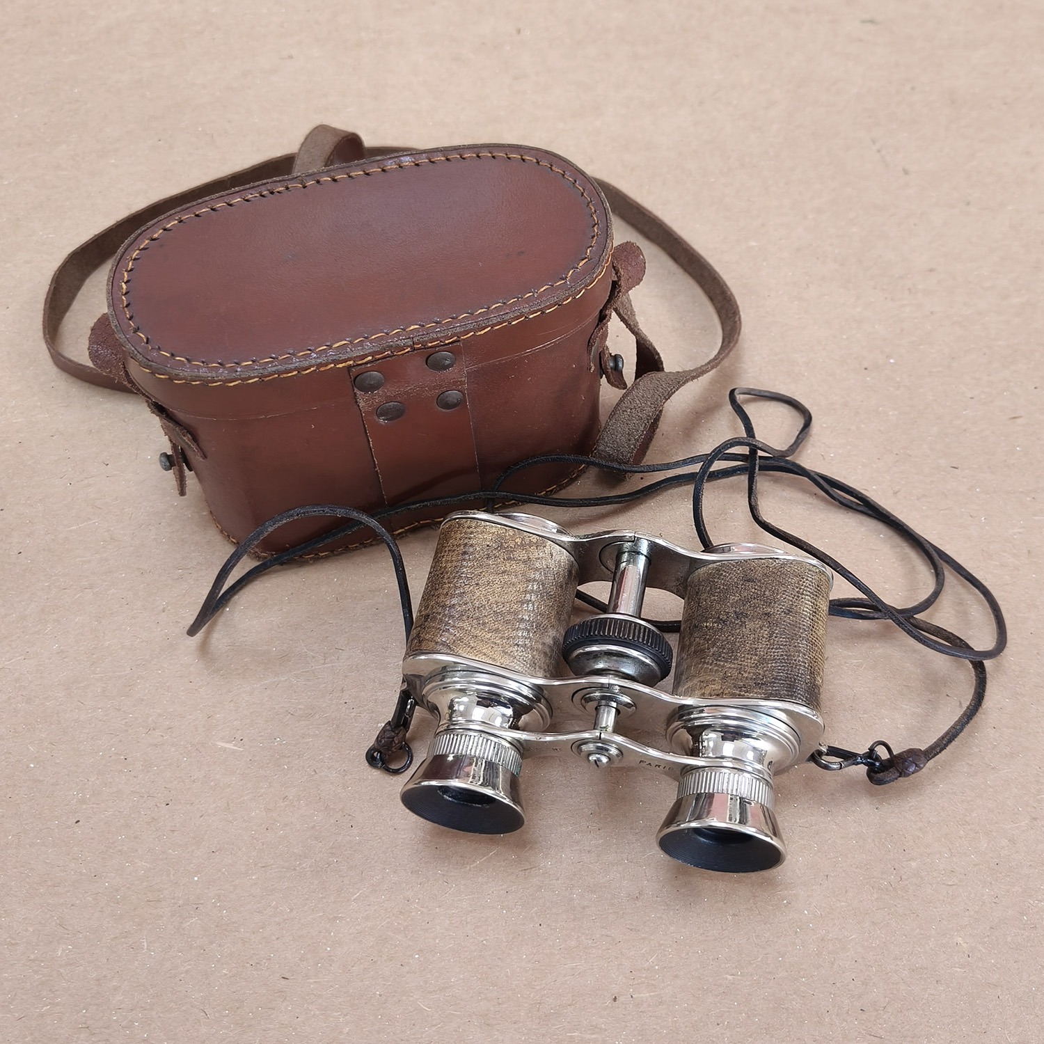 Vintage Lumiere Paris Binoculars Made in France